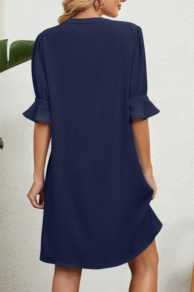 Elegante en Comfortabele Damesjurk voor Casual Chic Stijl