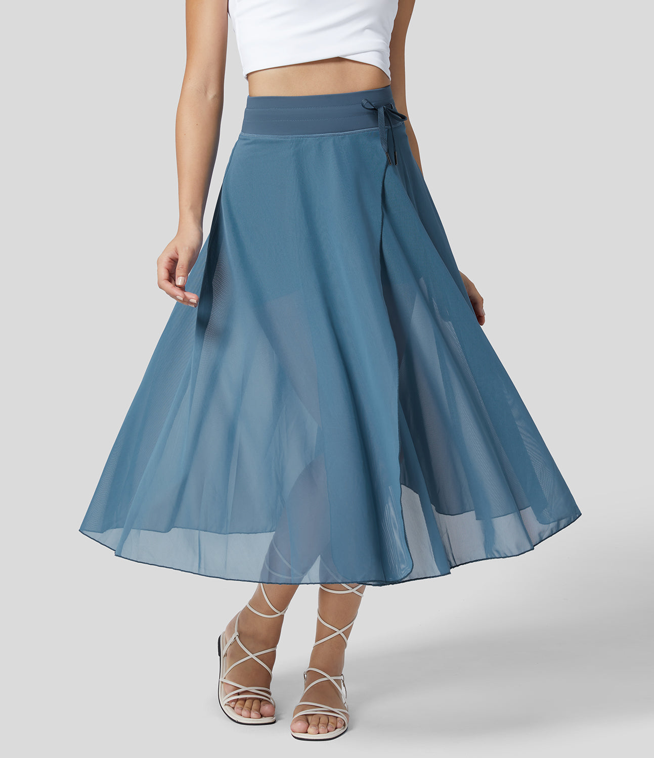 Livan Midi-Rok – Elegant, Comfortabel en Veelzijdig