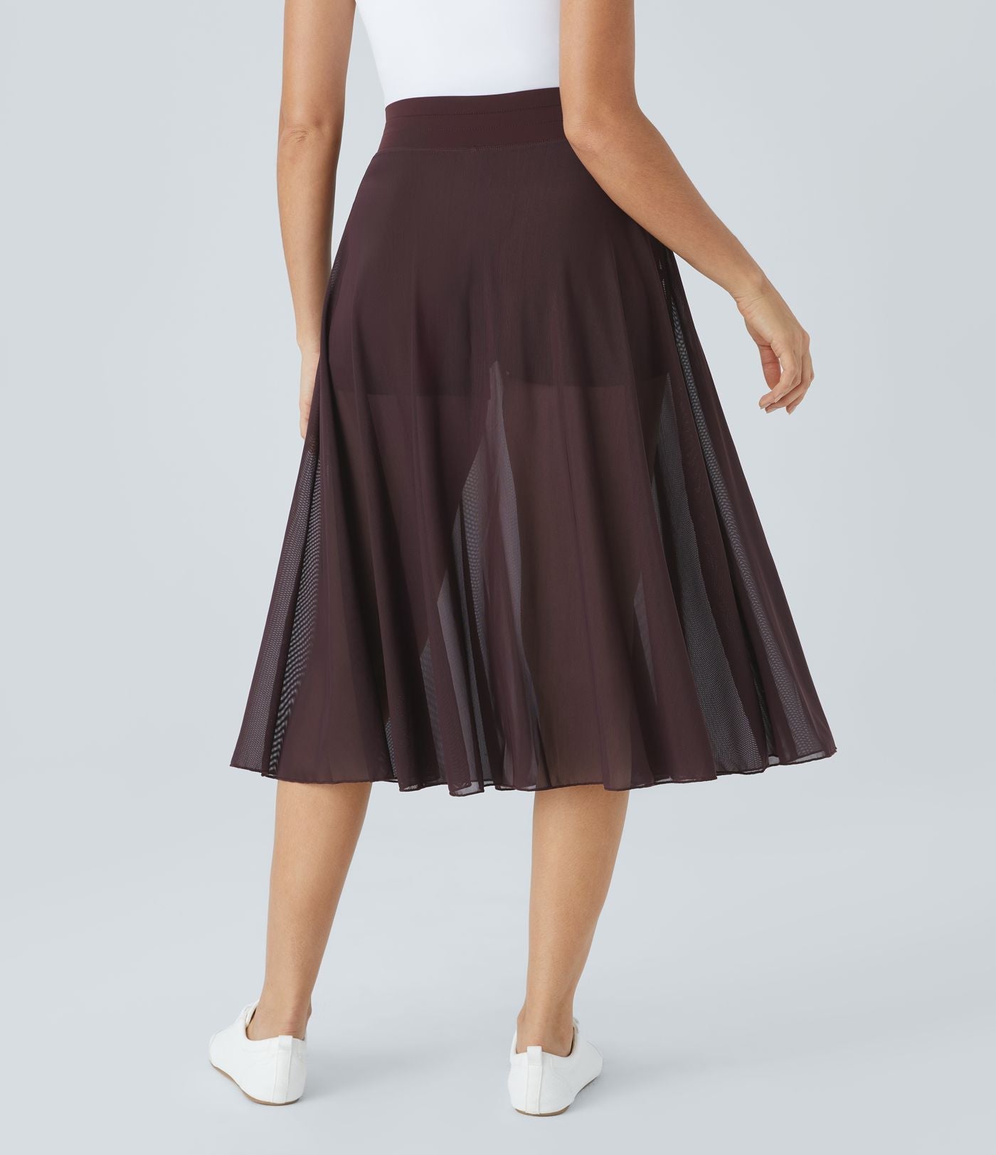 Livan Midi-Rok – Elegant, Comfortabel en Veelzijdig