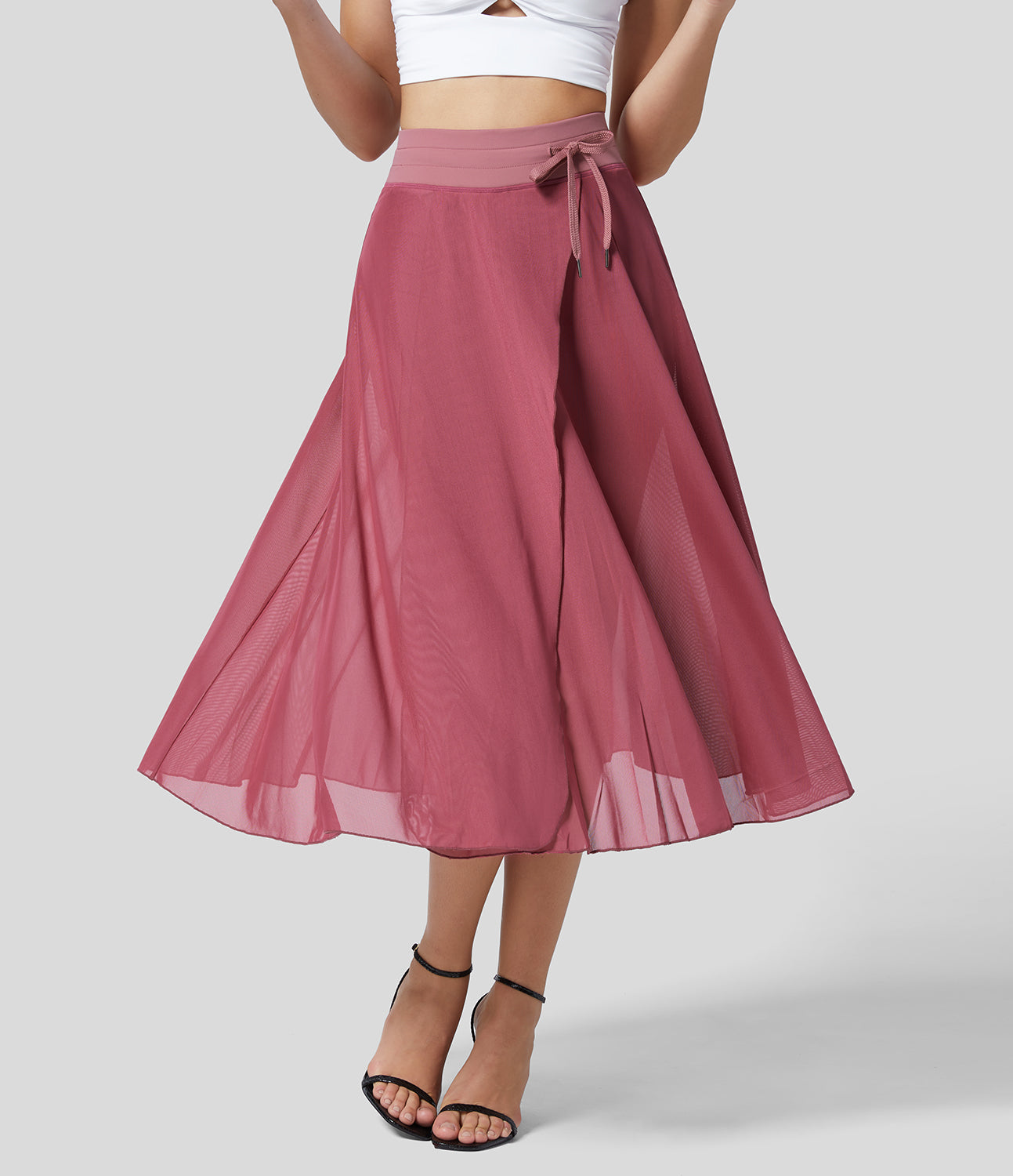 Livan Midi-Rok – Elegant, Comfortabel en Veelzijdig