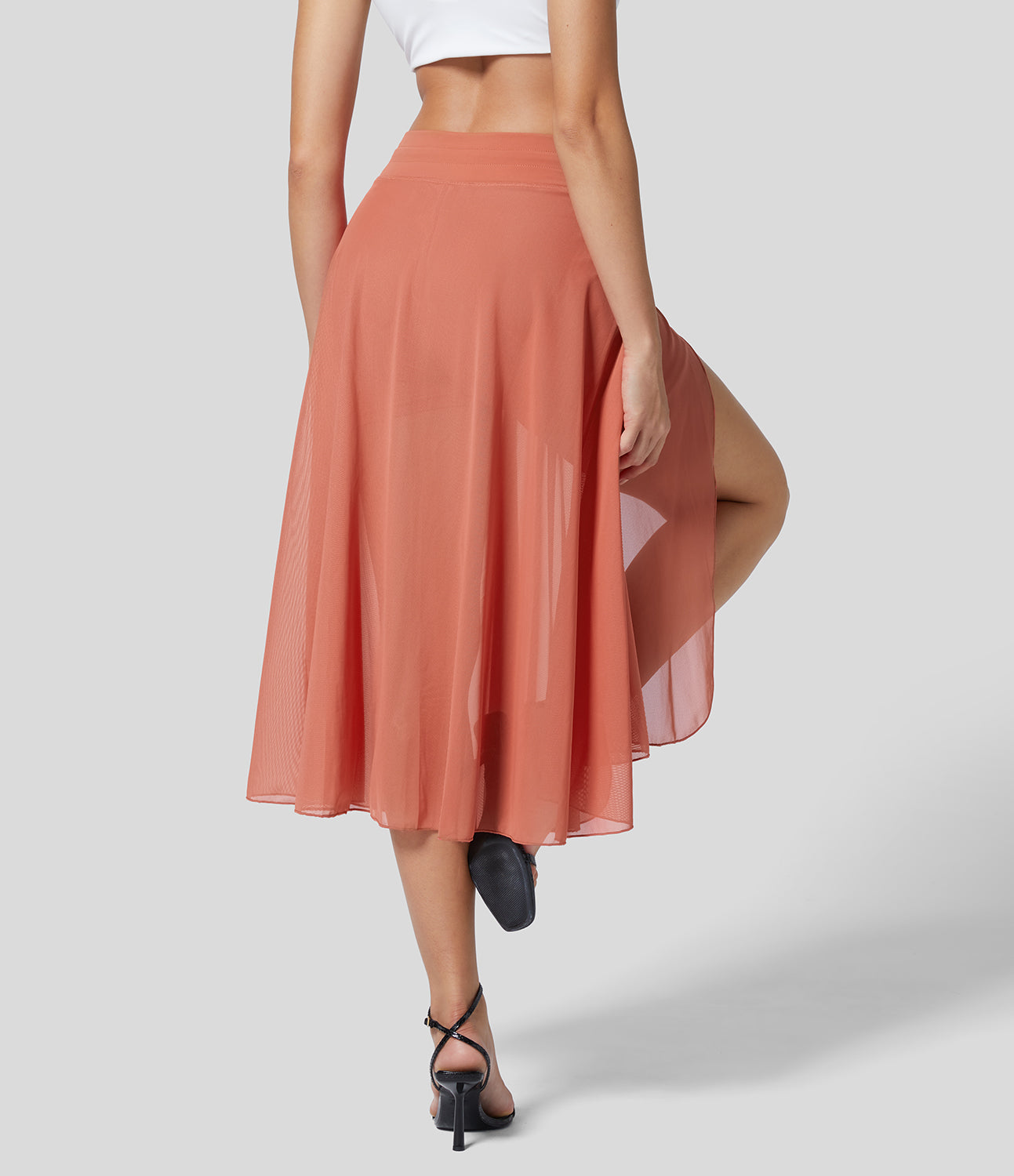 Livan Midi-Rok – Elegant, Comfortabel en Veelzijdig