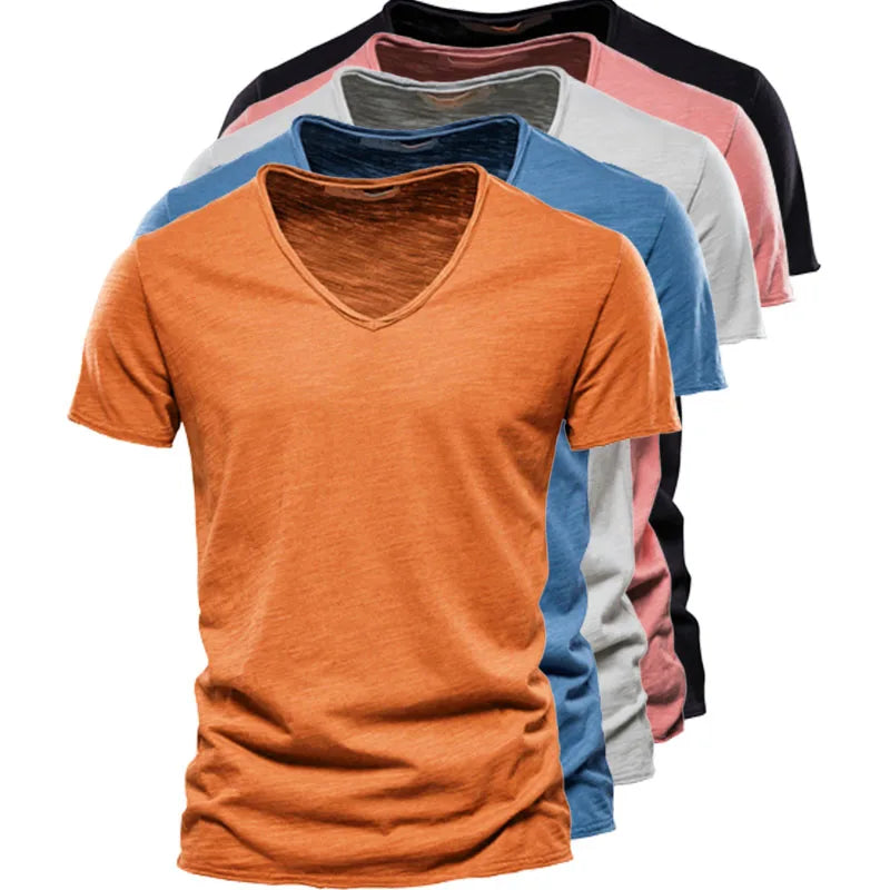 Katoenen Zomer Shirt voor Heren - Gratis Verzending op Stijlvolle Casual Kleding