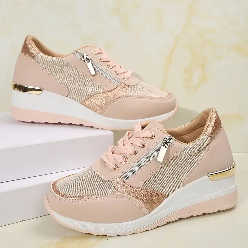 Stijlvolle Dames Sneakers – Comfortabele & Trendy Vrijetijdsschoenen