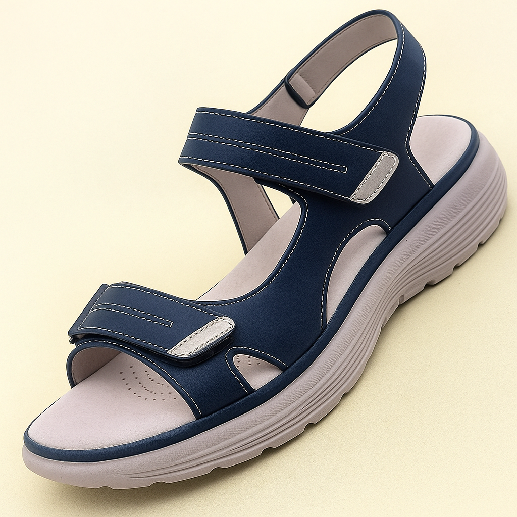 Orthopedische Damessandalen voor Pijnverlichting – Voetboogondersteuning, Gevoerd, Antislip Comfort