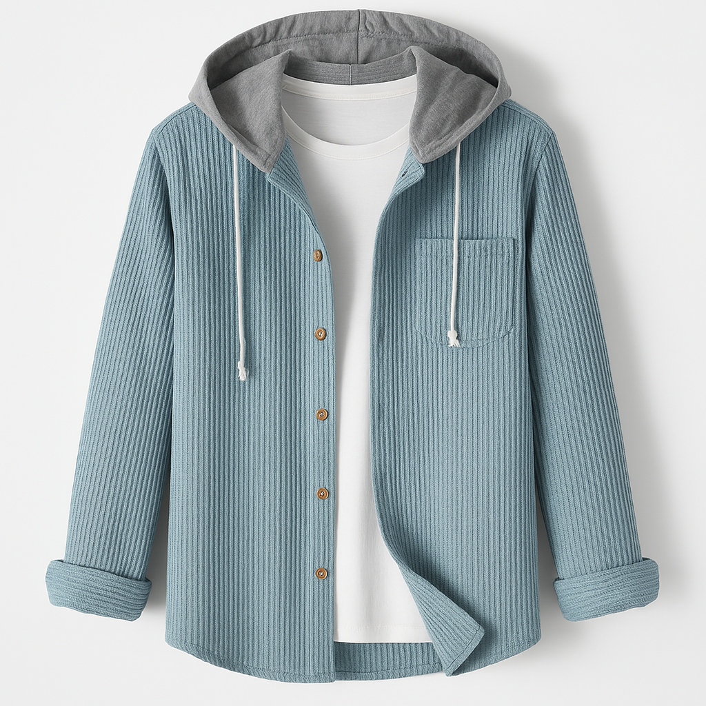 Corduroy Hoodie – Klassiek, Comfortabel en Karaktervol