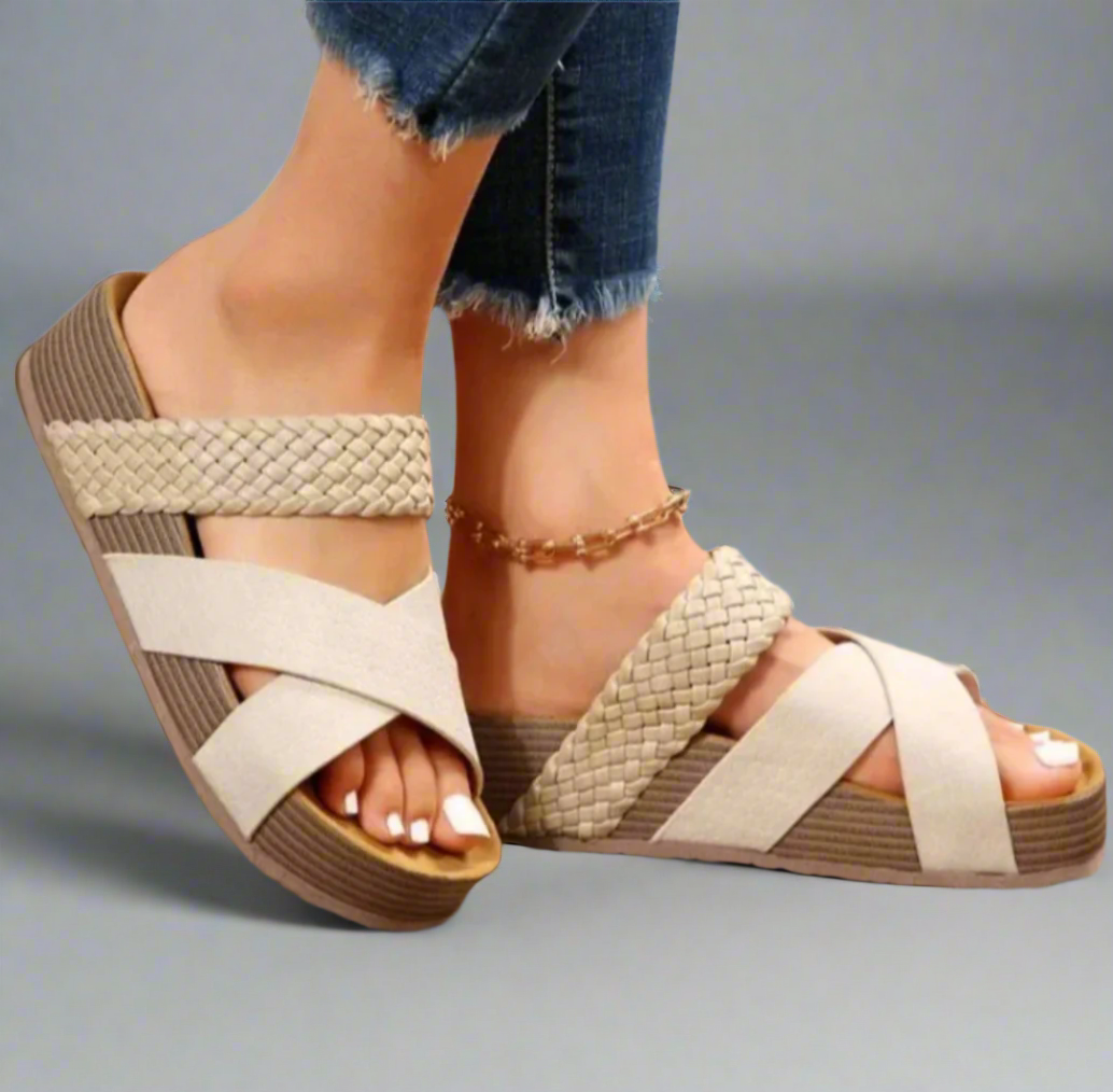 Orthopedische sandalen voor dames - Comfortabele sandalen met steun voor de voetholte
