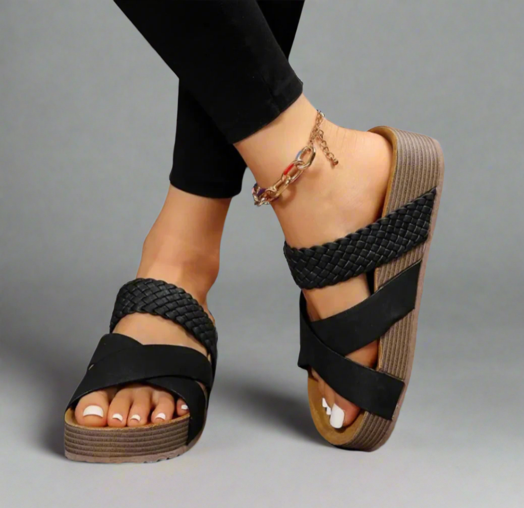 Orthopedische sandalen voor dames - Comfortabele sandalen met steun voor de voetholte