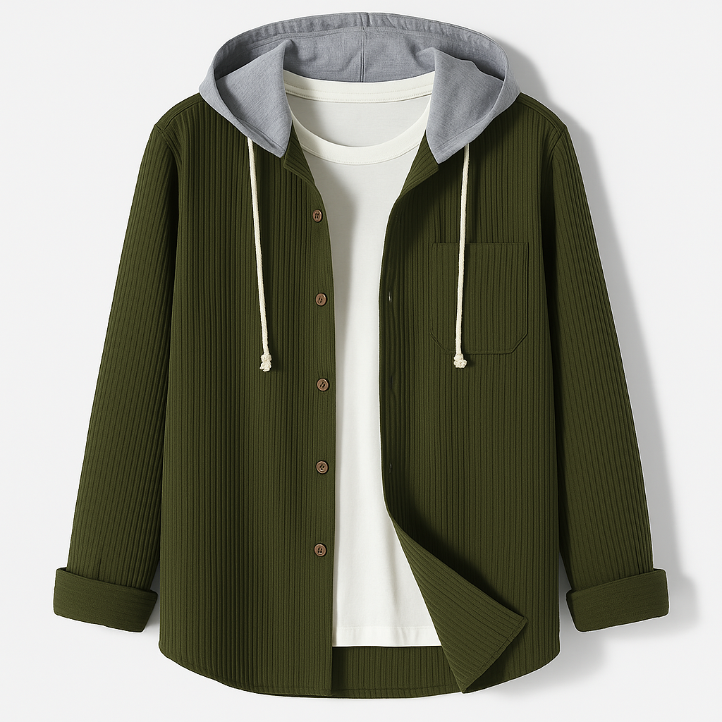 Corduroy Hoodie – Klassiek, Comfortabel en Karaktervol