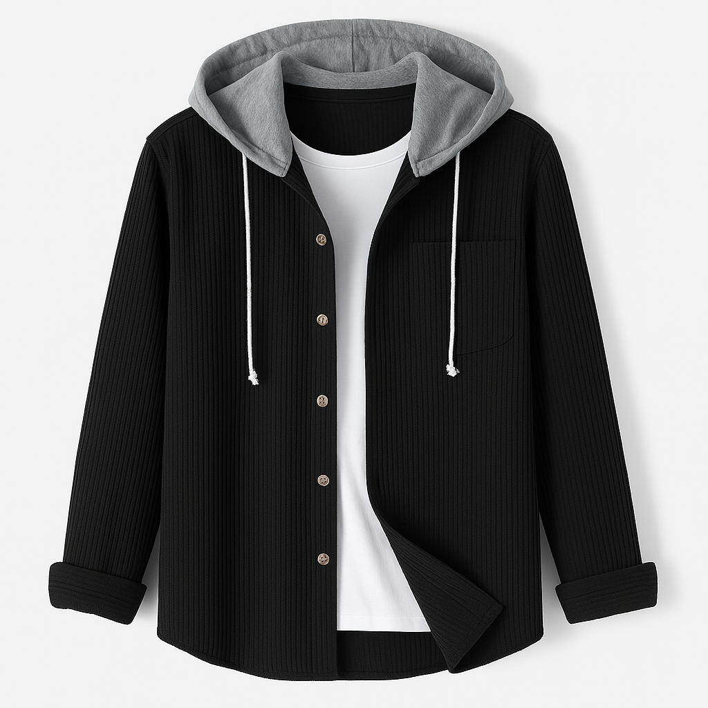 Corduroy Hoodie – Klassiek, Comfortabel en Karaktervol